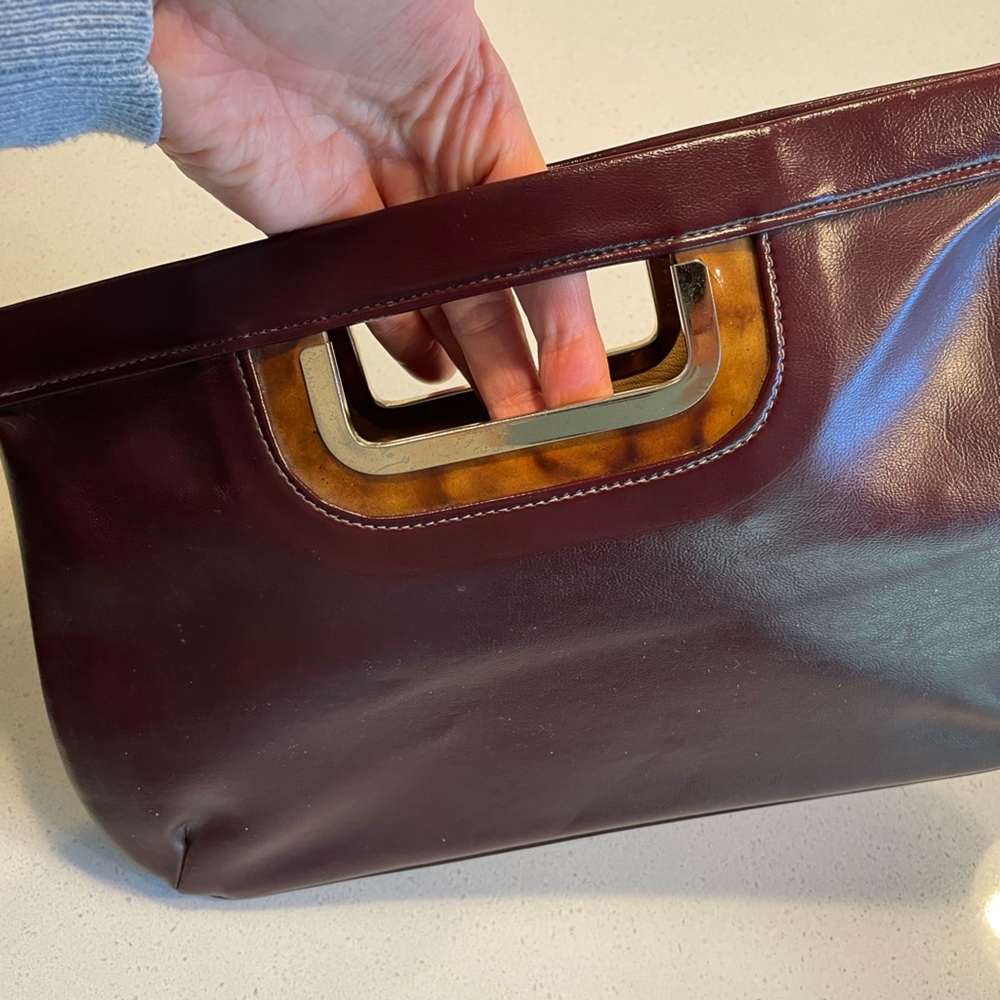 Vintage Clutch Brown/Gold/Tortoise